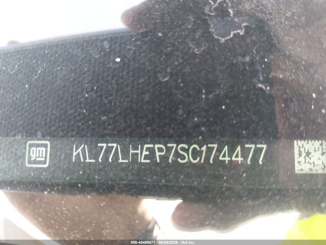 KL77LHEP7SC174477 Chevrolet Trax Fwd Lt