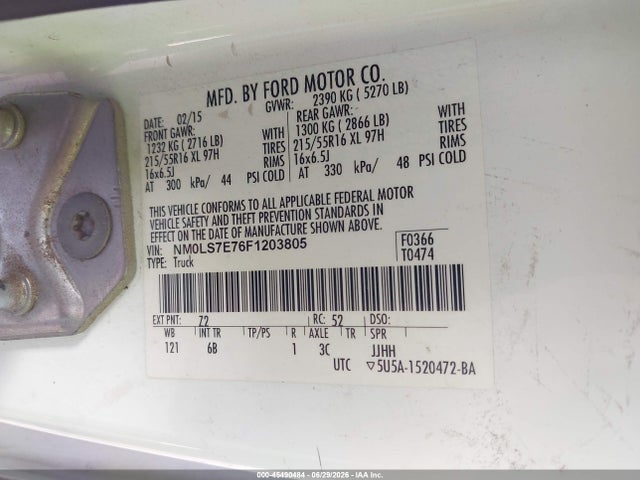 Ford Transit Connect Xl 2015 NM0LS7E76F1203805 Image 9