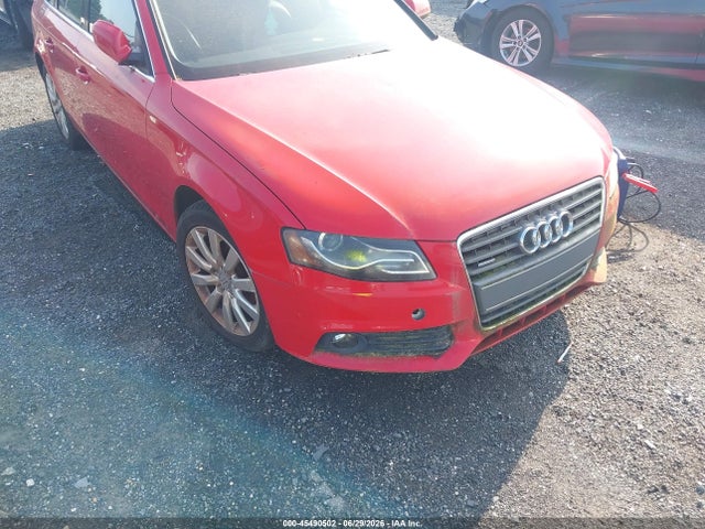 2010 Audi A4 2.0t Premium მანქანა იყიდება აუქციონზე, vin: WAUFFAFL6AN052976, აუქციონის ნომერი: 45490502
