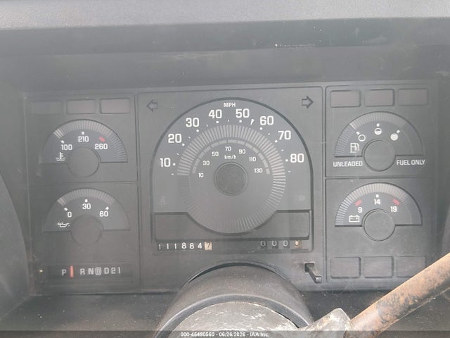 45490560 :رقم المزاد ، 2GTDC19K4J1524146 vin ، 1988 Gmc Gmt-400 C1500 مزاد بيع