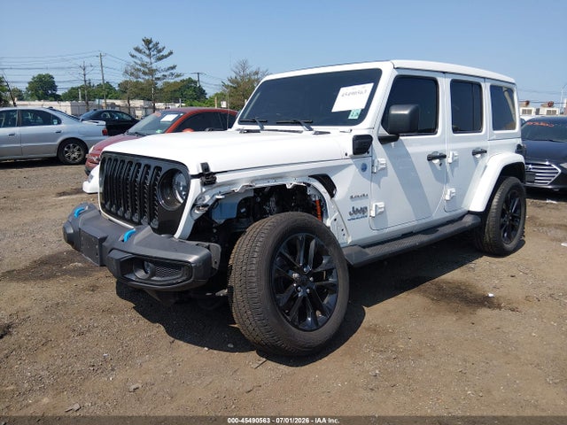 45490563 :رقم المزاد ، 1C4JJXP61PW557155 vin ، 2023 Jeep Wrangler 4xe Sahara 4x4 مزاد بيع