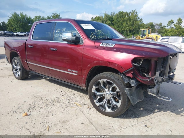 Aukcja sprzedaży 2019 Ram 1500 Limited  4x4 5'7 Box, vin: 1C6SRFHT8KN788832, numer aukcji: 45490655