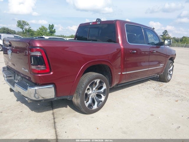 Aukcja sprzedaży 2019 Ram 1500 Limited  4x4 5'7 Box, vin: 1C6SRFHT8KN788832, numer aukcji: 45490655