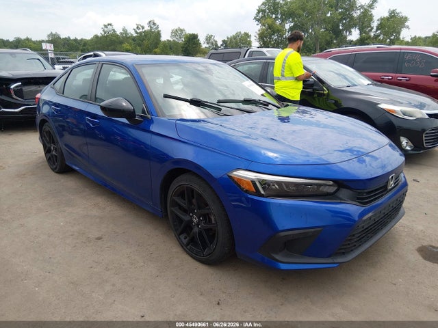 2022 Honda Civic Sport მანქანა იყიდება აუქციონზე, vin: 2HGFE2F57NH502891, აუქციონის ნომერი: 45490661