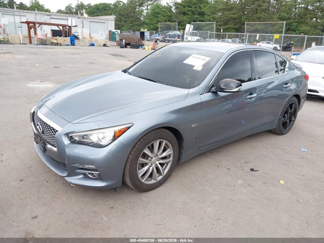 2017 Infiniti Q50 3.0t Premium მანქანა იყიდება აუქციონზე, vin: JN1EV7AR6HM835945, აუქციონის ნომერი: 45490708