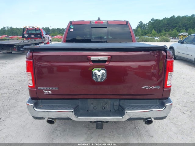 45490718 :رقم المزاد ، 1C6SRFFTXKN622038 vin ، 2019 Ram 1500 Big Horn/lone Star  4x4 5'7 Box مزاد بيع