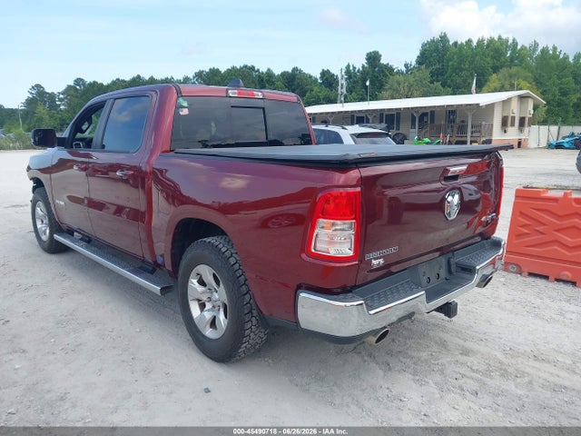 45490718 :رقم المزاد ، 1C6SRFFTXKN622038 vin ، 2019 Ram 1500 Big Horn/lone Star  4x4 5'7 Box مزاد بيع