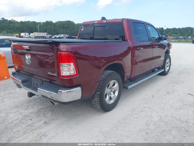 45490718 :رقم المزاد ، 1C6SRFFTXKN622038 vin ، 2019 Ram 1500 Big Horn/lone Star  4x4 5'7 Box مزاد بيع