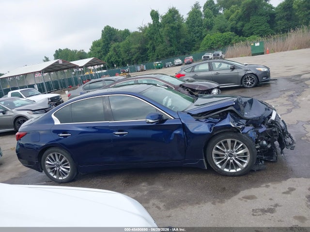 Продаж на аукціоні авто 2022 Infiniti Q50 Luxe Awd, vin: JN1EV7BR9NM342254, номер лоту: 45490890