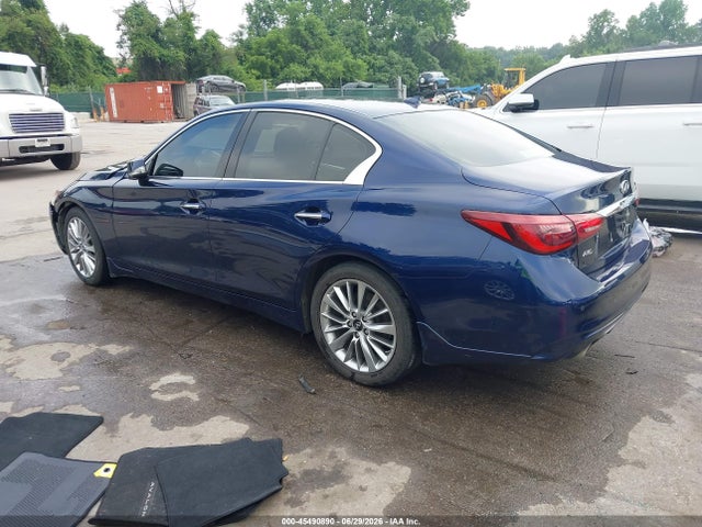 Продаж на аукціоні авто 2022 Infiniti Q50 Luxe Awd, vin: JN1EV7BR9NM342254, номер лоту: 45490890