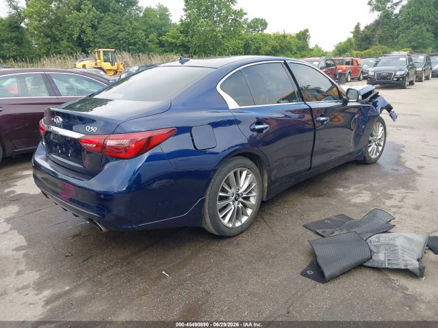 Продаж на аукціоні авто 2022 Infiniti Q50 Luxe Awd, vin: JN1EV7BR9NM342254, номер лоту: 45490890