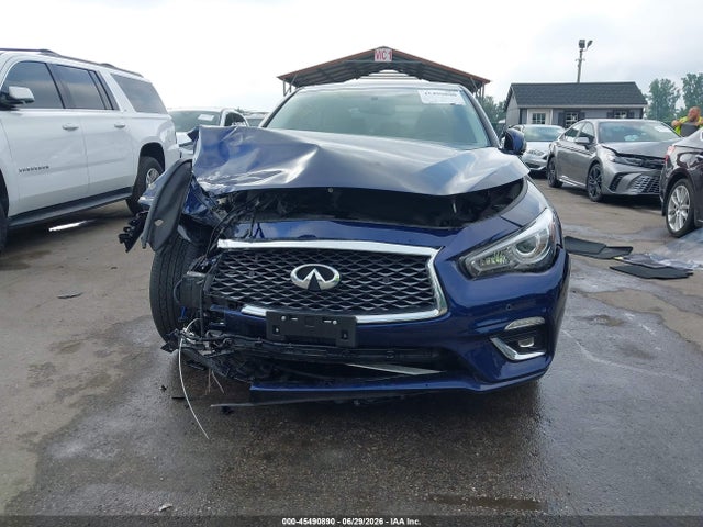 45490890 :رقم المزاد ، JN1EV7BR9NM342254 vin ، 2022 Infiniti Q50 Luxe Awd مزاد بيع