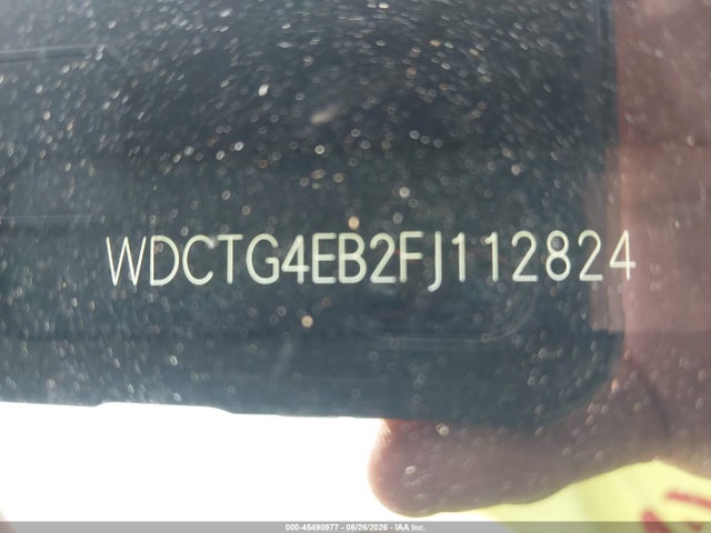 Продаж на аукціоні авто 2015 Mercedes-benz Gla 250, vin: WDCTG4EB2FJ112824, номер лоту: 45490977