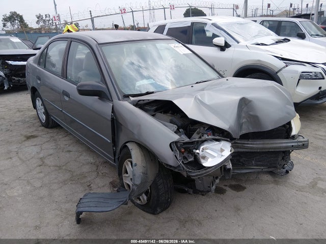 45491142 :رقم المزاد ، 1HGES16315L010454 vin ، 2005 Honda Civic Vp مزاد بيع