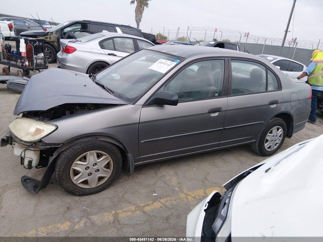 45491142 :رقم المزاد ، 1HGES16315L010454 vin ، 2005 Honda Civic Vp مزاد بيع