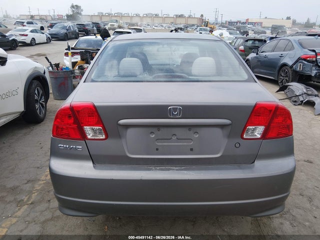 45491142 :رقم المزاد ، 1HGES16315L010454 vin ، 2005 Honda Civic Vp مزاد بيع