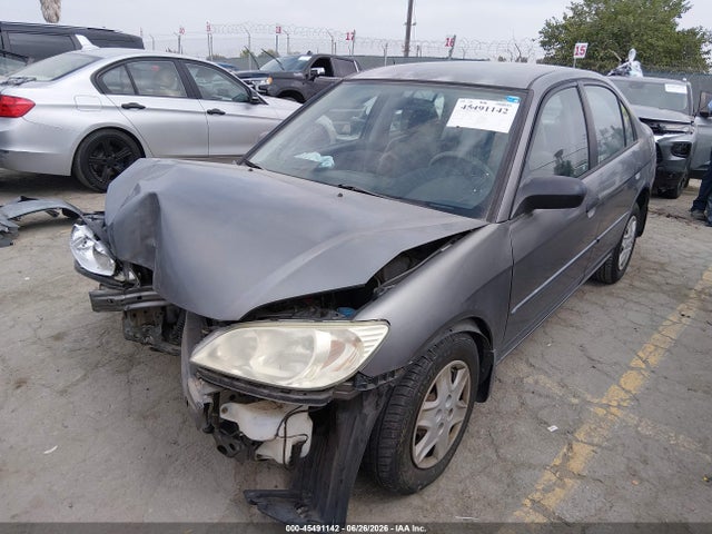 45491142 :رقم المزاد ، 1HGES16315L010454 vin ، 2005 Honda Civic Vp مزاد بيع