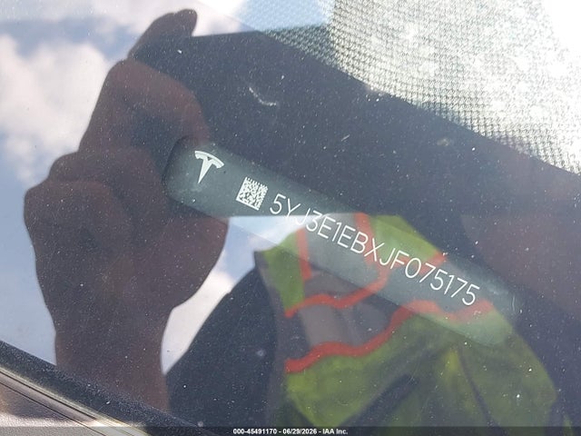 Продаж на аукціоні авто 2018 Tesla Model 3 Long Range/performance, vin: 5YJ3E1EBXJF075175, номер лоту: 45491170
