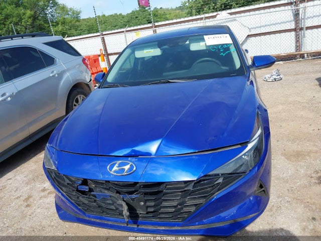 Продажа на аукционе авто 2021 Hyundai Elantra Hybrid Blue, vin: KMHLM4AJ5MU012445, номер лота: 45491174