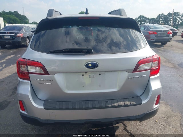 2016 Subaru Outback 2.5i Limited მანქანა იყიდება აუქციონზე, vin: 4S4BSBNC2G3238499, აუქციონის ნომერი: 45491181