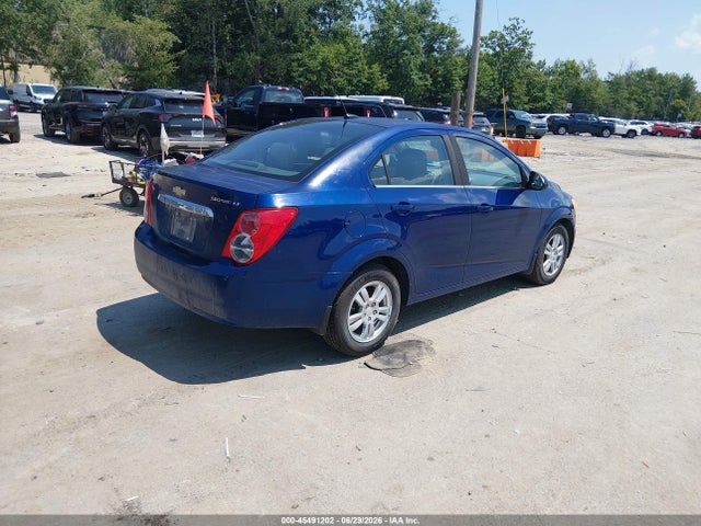 Aukcja sprzedaży 2012 Chevrolet Sonic 2lt, vin: 1G1JC5SH3C4217849, numer aukcji: 45491202