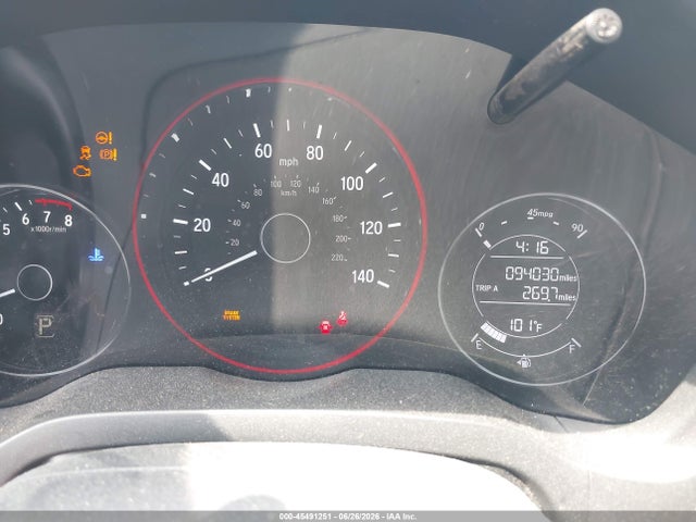 2016 Honda Hr-v Ex მანქანა იყიდება აუქციონზე, vin: 3CZRU5H51GM734009, აუქციონის ნომერი: 45491251