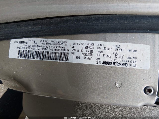 45491321 :رقم المزاد ، 2C4RDGBG8DR517024 vin ، 2013 Dodge Grand Caravan Se مزاد بيع