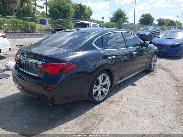 Продаж на аукціоні авто 2018 Infiniti Q70l 3.7 Luxe, vin: JN1BY1PPXJM330204, номер лоту: 45491340