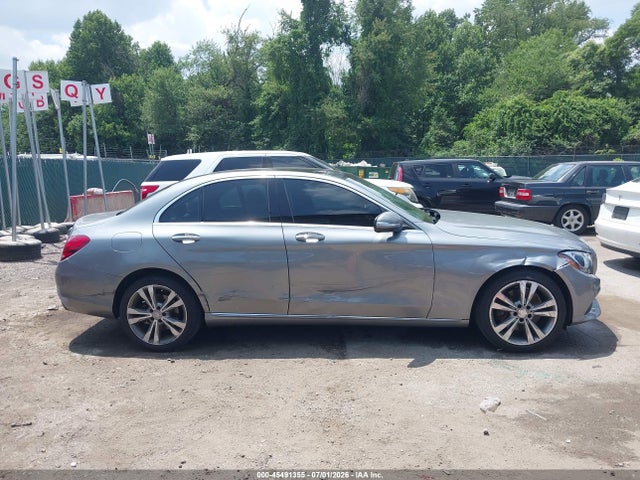 45491355 :رقم المزاد ، 55SWF4KB9FU075240 vin ، 2015 Mercedes-benz C 300 4matic مزاد بيع