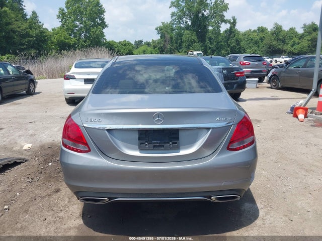 45491355 :رقم المزاد ، 55SWF4KB9FU075240 vin ، 2015 Mercedes-benz C 300 4matic مزاد بيع