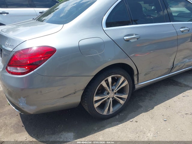 45491355 :رقم المزاد ، 55SWF4KB9FU075240 vin ، 2015 Mercedes-benz C 300 4matic مزاد بيع