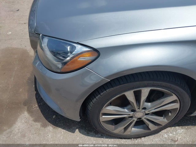 45491355 :رقم المزاد ، 55SWF4KB9FU075240 vin ، 2015 Mercedes-benz C 300 4matic مزاد بيع