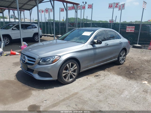 45491355 :رقم المزاد ، 55SWF4KB9FU075240 vin ، 2015 Mercedes-benz C 300 4matic مزاد بيع