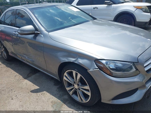 45491355 :رقم المزاد ، 55SWF4KB9FU075240 vin ، 2015 Mercedes-benz C 300 4matic مزاد بيع