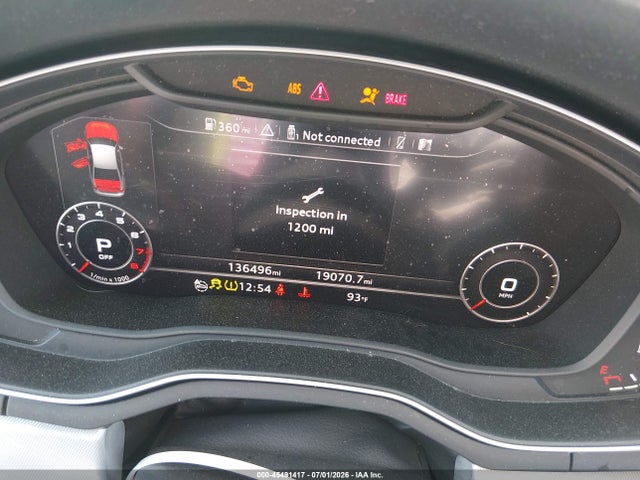Продаж на аукціоні авто 2017 Audi A4 Premium Plus, vin: WAUENAF40HN016752, номер лоту: 45491417