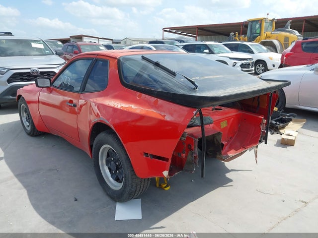 1984 Porsche 944 მანქანა იყიდება აუქციონზე, vin: WP0AA0947EN462623, აუქციონის ნომერი: 45491445