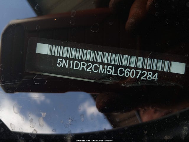 Nissan Pathfinder Sl 4wd 2020 5N1DR2CM5LC607284 Image 9