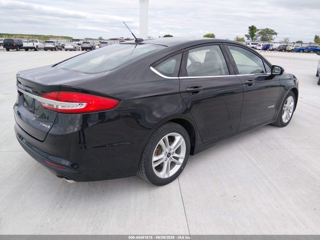 3FA6P0UU7JR254380 Ford Fusion Hybrid S