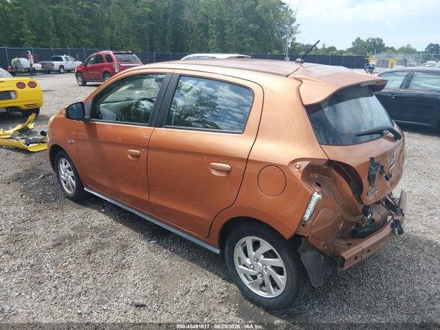 2017 Mitsubishi Mirage Se მანქანა იყიდება აუქციონზე, vin: ML32A4HJ1HH014838, აუქციონის ნომერი: 45491617