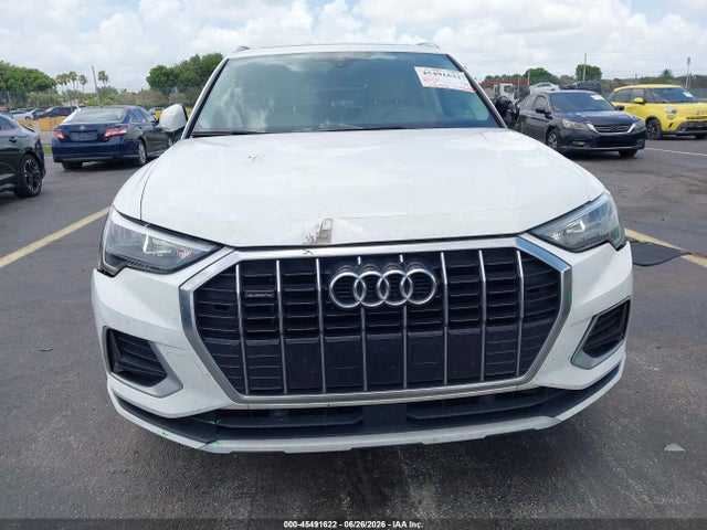 2021 Audi Q3 Premium 40 Tfsi Quattro Tiptronic მანქანა იყიდება აუქციონზე, vin: WA1AUCF34M1100351, აუქციონის ნომერი: 45491622
