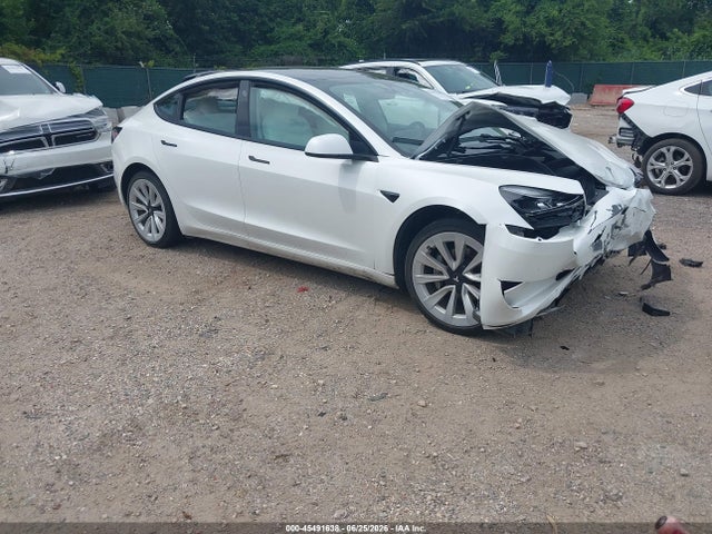 45491638 :رقم المزاد ، 5YJ3E1EBXMF926637 vin ، 2021 Tesla Model 3 Long Range Dual Motor All-wheel Drive مزاد بيع