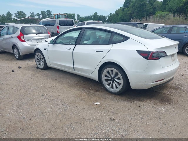 45491638 :رقم المزاد ، 5YJ3E1EBXMF926637 vin ، 2021 Tesla Model 3 Long Range Dual Motor All-wheel Drive مزاد بيع