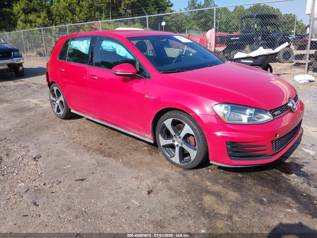 45491675 :رقم المزاد ، 3VW4T7AU1HM014157 vin ، 2017 Volkswagen Golf Gti Autobahn 4-door/s 4-door/se 4-door/sport 4-door مزاد بيع