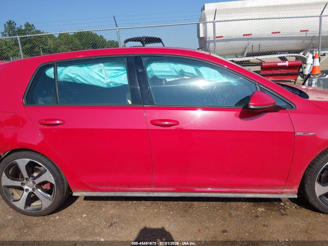 45491675 :رقم المزاد ، 3VW4T7AU1HM014157 vin ، 2017 Volkswagen Golf Gti Autobahn 4-door/s 4-door/se 4-door/sport 4-door مزاد بيع