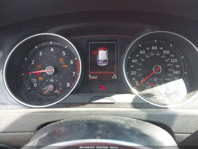 45491675 :رقم المزاد ، 3VW4T7AU1HM014157 vin ، 2017 Volkswagen Golf Gti Autobahn 4-door/s 4-door/se 4-door/sport 4-door مزاد بيع