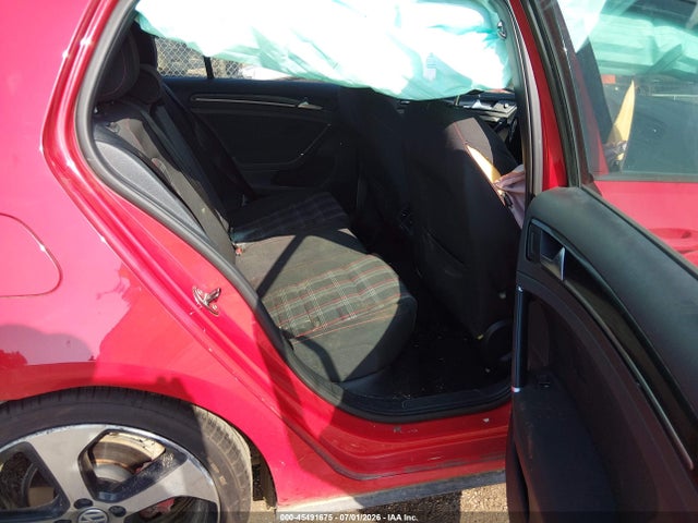 45491675 :رقم المزاد ، 3VW4T7AU1HM014157 vin ، 2017 Volkswagen Golf Gti Autobahn 4-door/s 4-door/se 4-door/sport 4-door مزاد بيع