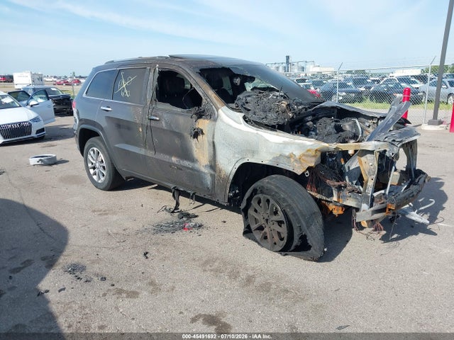 Продаж на аукціоні авто 2014 Jeep Grand Cherokee Limited, vin: 1C4RJFBG9EC395190, номер лоту: 45491692