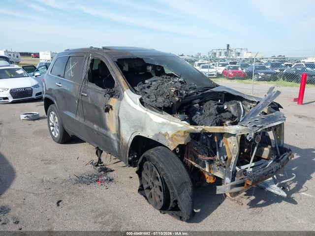 Продаж на аукціоні авто 2014 Jeep Grand Cherokee Limited, vin: 1C4RJFBG9EC395190, номер лоту: 45491692