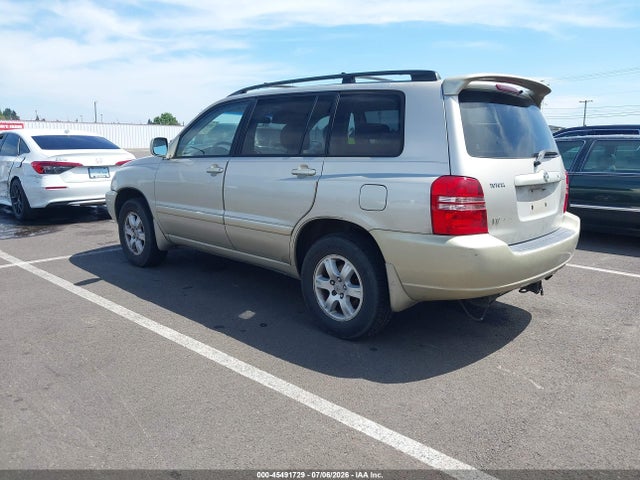 Auction sale of the 2003 Toyota Highlander V6, vin: JTEHF21A430101398, lot number: 45491729