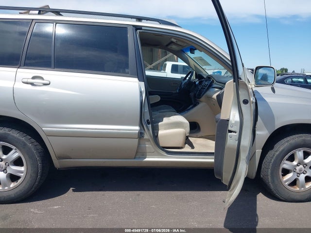 Aukcja sprzedaży 2003 Toyota Highlander V6, vin: JTEHF21A430101398, numer aukcji: 45491729